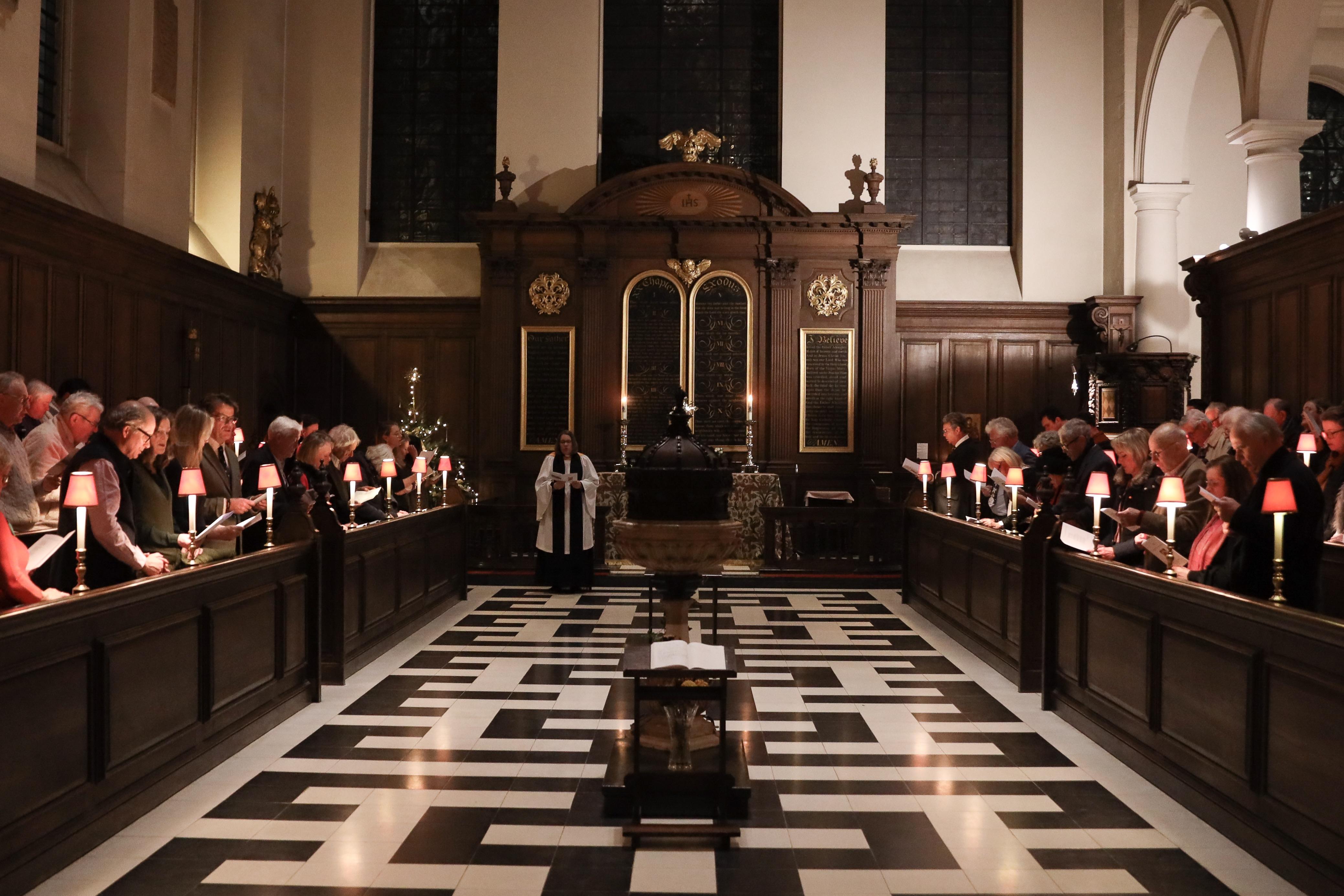 OB Carol Service 2022 Logo
